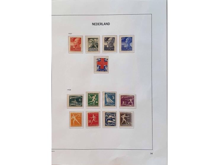 collectie Nederland 1852-2001 gestempeld en na 1891 ook veel  */**  waarbij betere ex.  Tevens collecties Nederlands-Indië, S