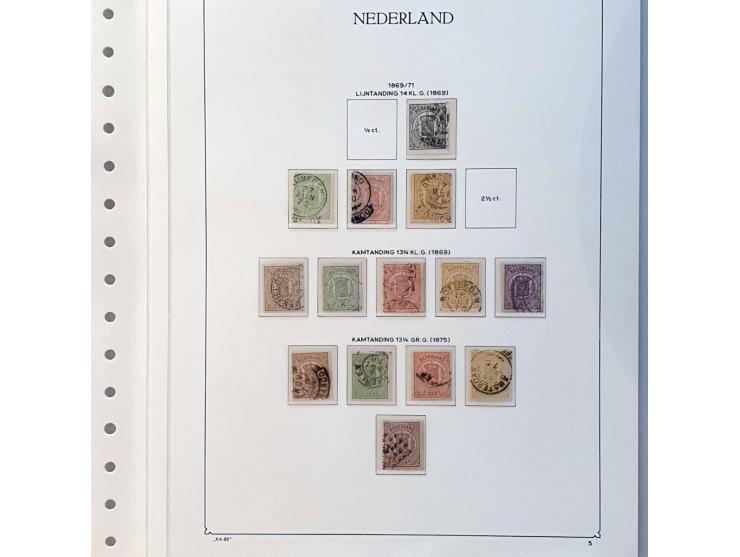 collectie 1864-1972 meest gestempeld deels gespecialiseerd (tandingen) in Importa juweel album 