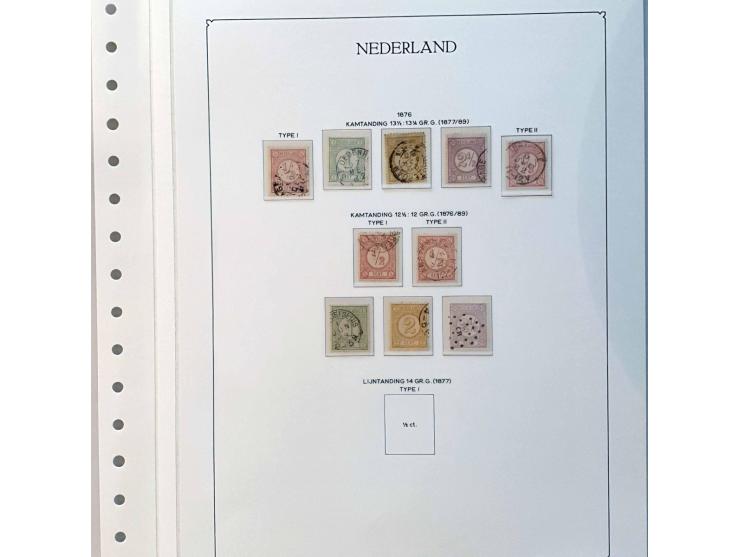 collectie 1864-1972 meest gestempeld deels gespecialiseerd (tandingen) in Importa juweel album 