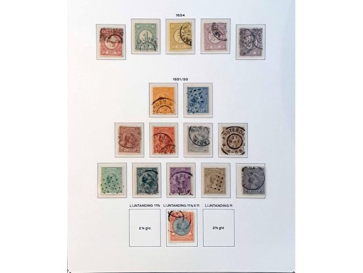 collectie 1864-1972 meest gestempeld deels gespecialiseerd (tandingen) in Importa juweel album 