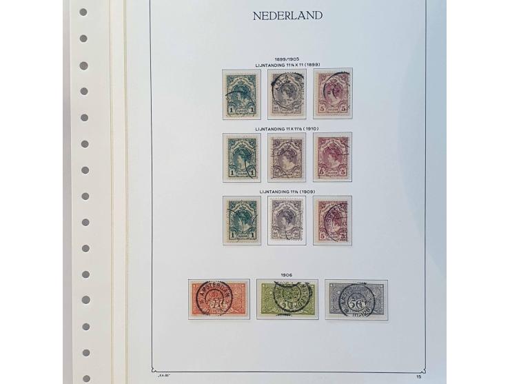 collectie 1864-1972 meest gestempeld deels gespecialiseerd (tandingen) in Importa juweel album 
