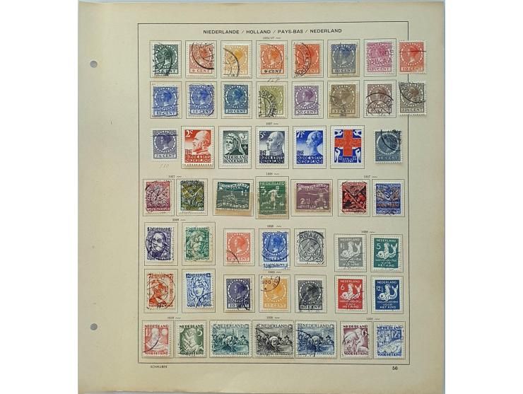 collectie 1852-1988 w.b. nr. 3 met Apeldoorn A (zegel gebreken) in klemband