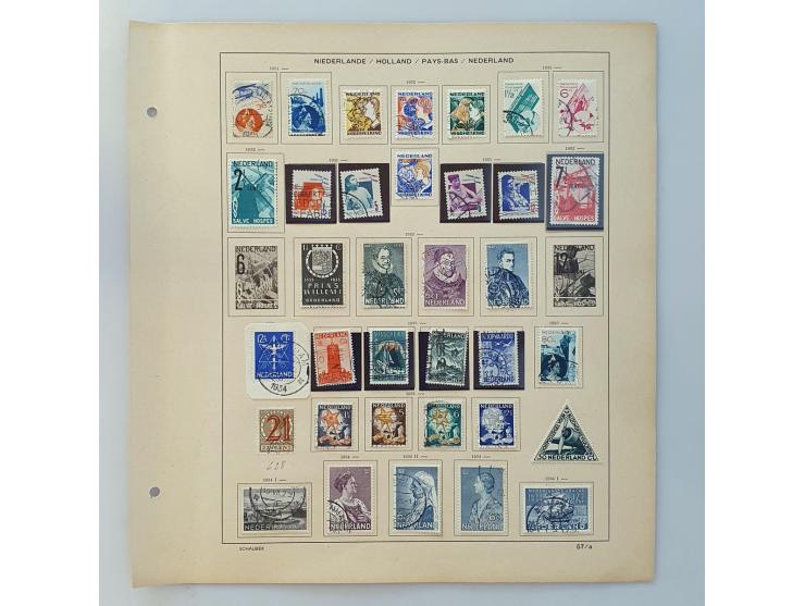 collectie 1852-1988 w.b. nr. 3 met Apeldoorn A (zegel gebreken) in klemband