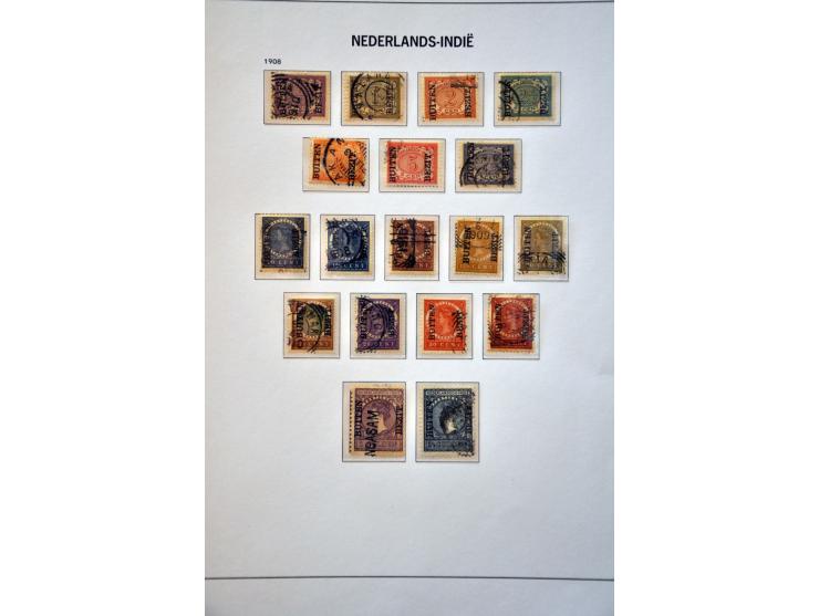 gebruikte gespecialiseerde collectie vanaf 1864 w.b. variëteiten, tandingen, stempels etc. met veel beter materiaal w.b. nrs.