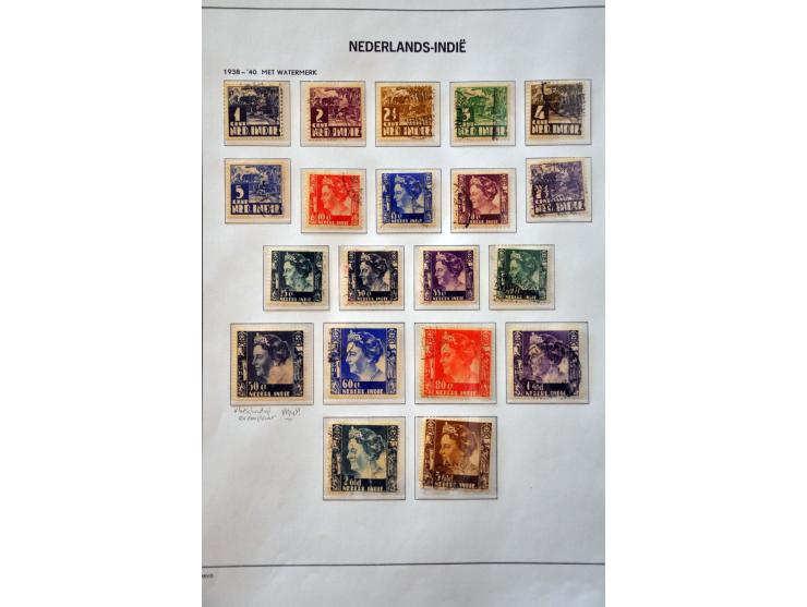 gebruikte gespecialiseerde collectie vanaf 1864 w.b. variëteiten, tandingen, stempels etc. met veel beter materiaal w.b. nrs.