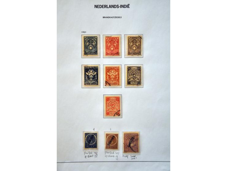 gebruikte gespecialiseerde collectie vanaf 1864 w.b. variëteiten, tandingen, stempels etc. met veel beter materiaal w.b. nrs.
