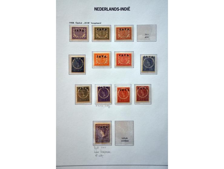 collectie */** vanaf 1864 iets gespecialiseerd met o.a. variëteiten en op hoofdnummers nagenoeg compleet met o.a.  nrs. 1-2, 