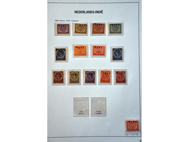 collectie */** vanaf 1864 iets gespecialiseerd met o.a. variëteiten en op hoofdnummers nagenoeg compleet met o.a.  nrs. 1-2, 