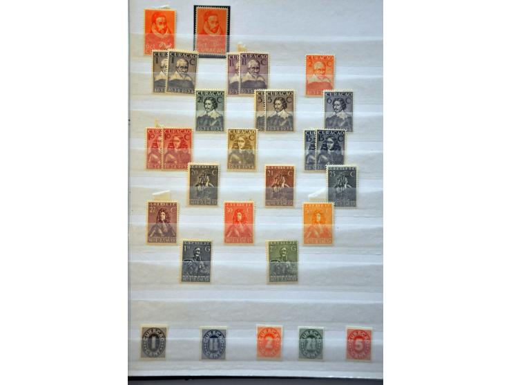 voorraad 1873-1948 (*)/*/** gesorteerd op tandingen met veel betere ex. en series (o.a. emissie 1873, 24f, 74b, Jubileum 1923
