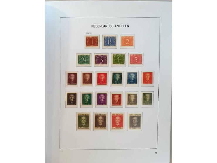en Nederlandse Antillen, collectie 1873-2008 */** w.b. betere series (o.a. Jubileum 1923 *, 300 jaar Gezag, Bernhardfonds, Vl