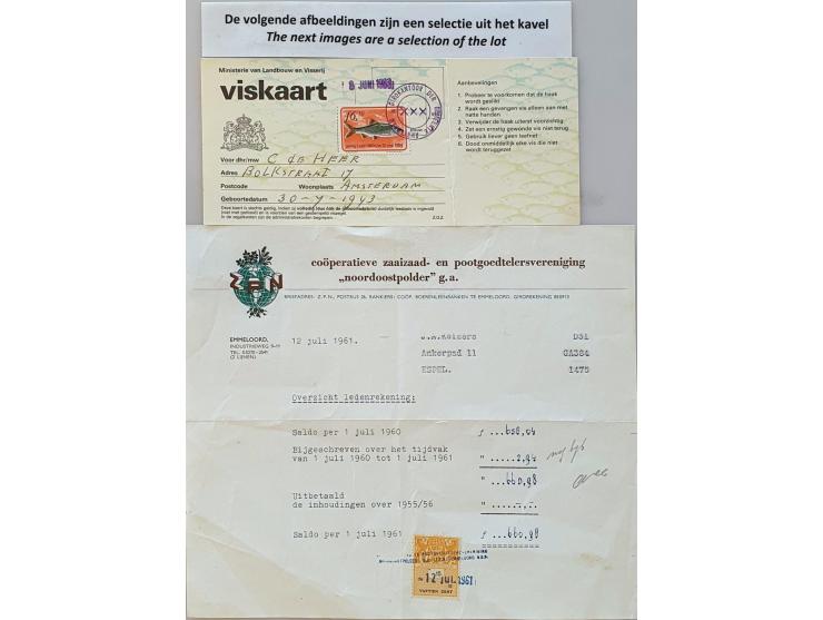 fiscaal collectie gebruikt en deels * w.b. statistiekrecht, beurs- en omzetbelasting, lokaal en viszegels/vergunningen etc.  
