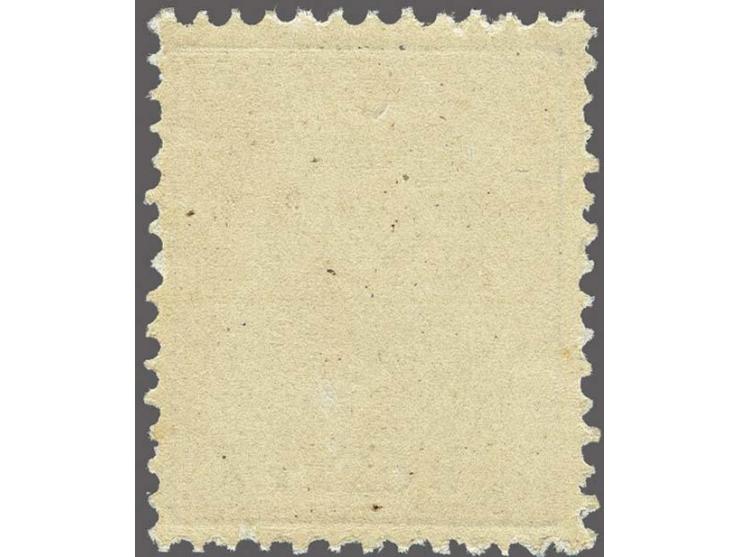 5 cent grijsblauw tanding 12½ grote gaten met certificaat Vleeming 2021, cat.w. 350