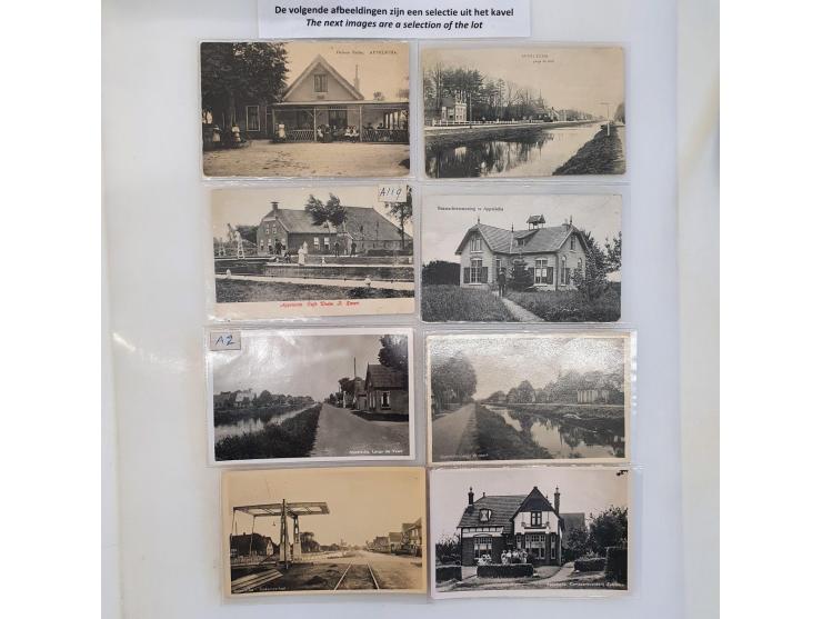 Appelscha collectie ruim 1200 ex. oude en zeer oude met beter in doos