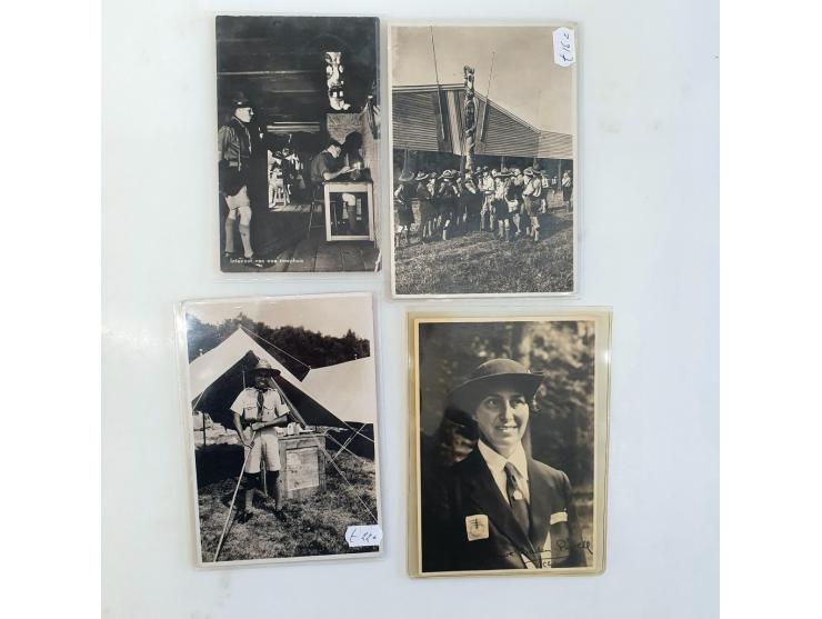 collection 78 postcards Jamboree 1937 with lot of better incl. some with cancellations