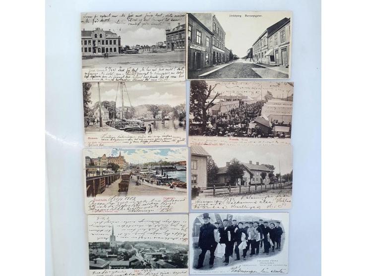 Scandinavia 148 vintage postcards mostly Sweden with better cards