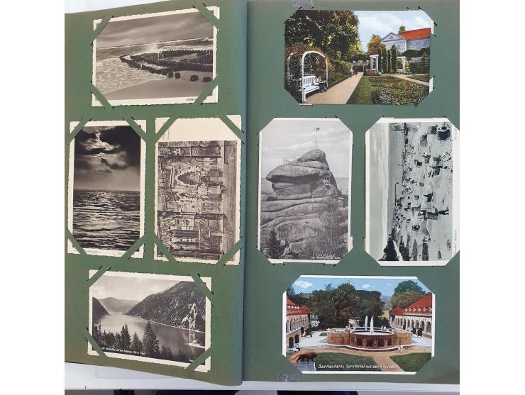 Western Europe 475 posctards Germany all pre 1940 in album
