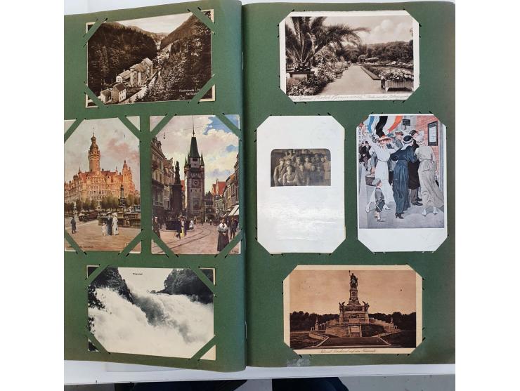 Western Europe 475 posctards Germany all pre 1940 in album