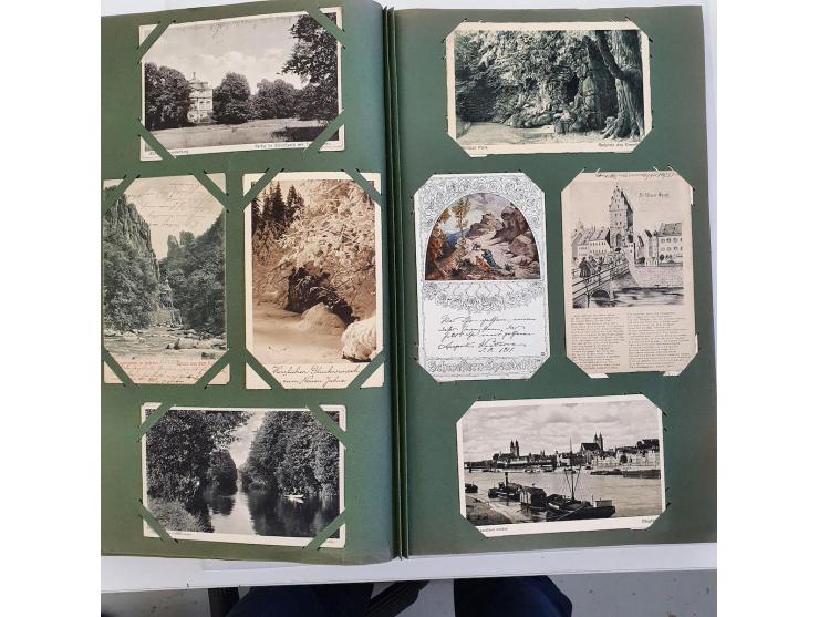 Western Europe 475 posctards Germany all pre 1940 in album