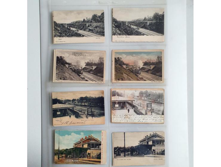 ruim 400 kaarten van Baarn meest voor 1940 in album