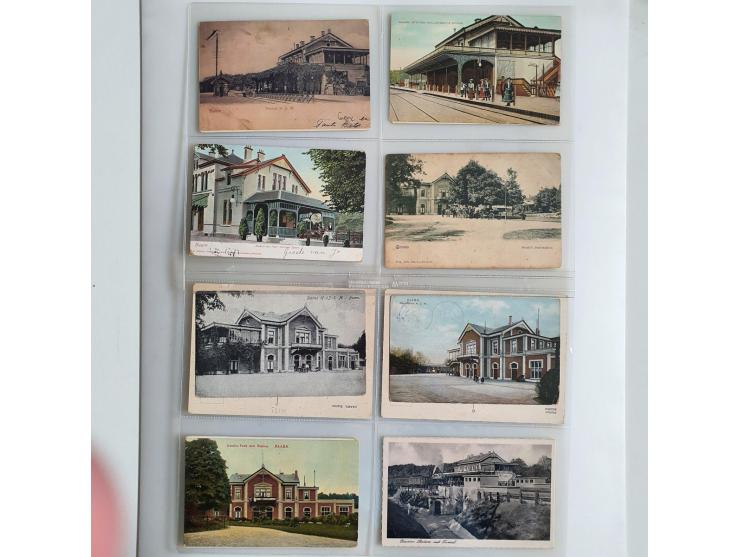 ruim 400 kaarten van Baarn meest voor 1940 in album