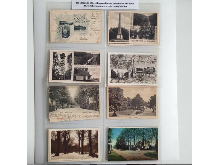 collectie van ca. 325 ansichtkaarten Baarn waarbij zeer veel voor 1940 in album