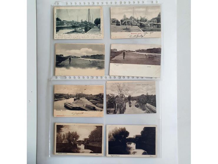 collectie van bijna 450 ansichtkaarten Bussum waarbij zeer veel voor 1940 in album