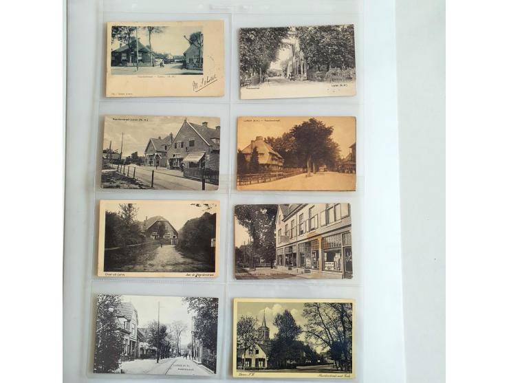 collectie van ca. 250 ansichtkaarten Laren (Noord-Holland) meest voor 1940 in album
