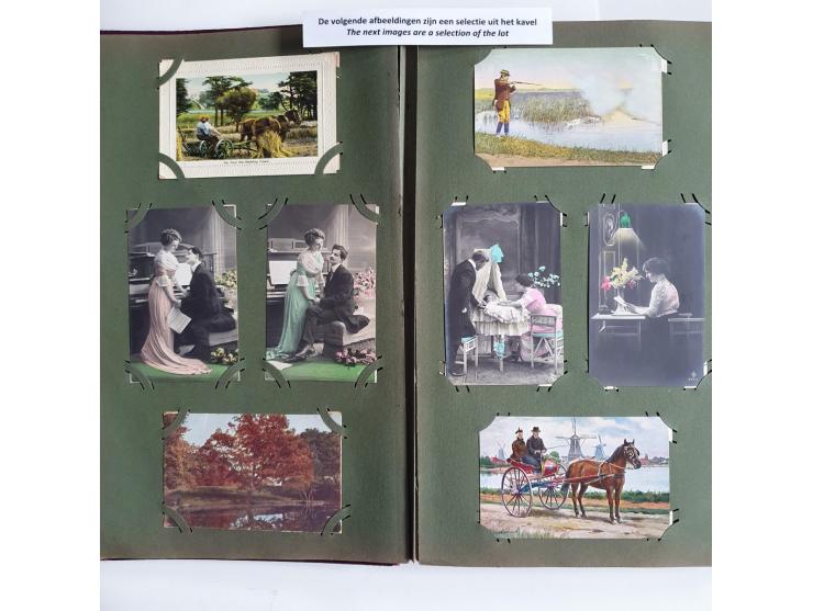 ca. 100 postcards Fantasy and miscellaneous all pre 1940 in album