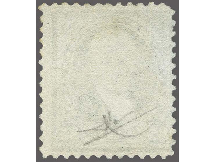 John Marshall 5 dollars dark green without watermark, fine/very fine with 1983 Raybaudi certificate, cat.v. $ 2100

