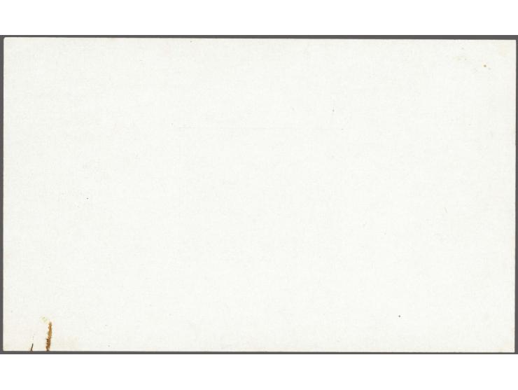 Afgekeurd ontwerp voor emissie Jubileum 1923 in negatief afgedrukt op velletje glanzend papier, vermoedelijk afkomstig van de