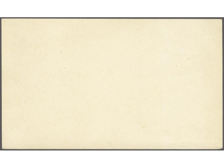Die Proof of the unissued 1 cent Postal Card, the so called "Full Face McKinley"  with handstamped SPECIMEN - Not good for po