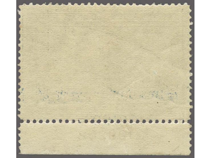 Mallards Alighting 1 dollar blue with sheet margin with plate number 129202, very fine unmounted mint, cat.v. $ 750
