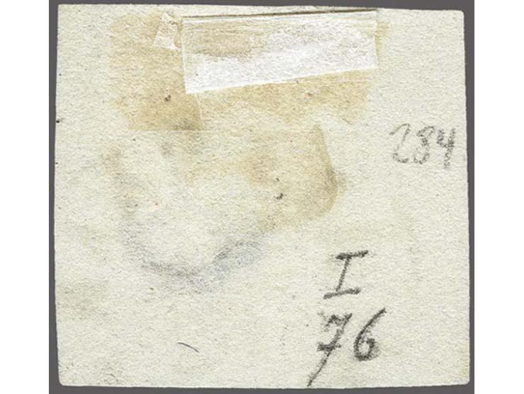 Alkmaar A (Ey 125) op 10 cent karmijn plaat I pos. 76 met velrand, pracht ex.
