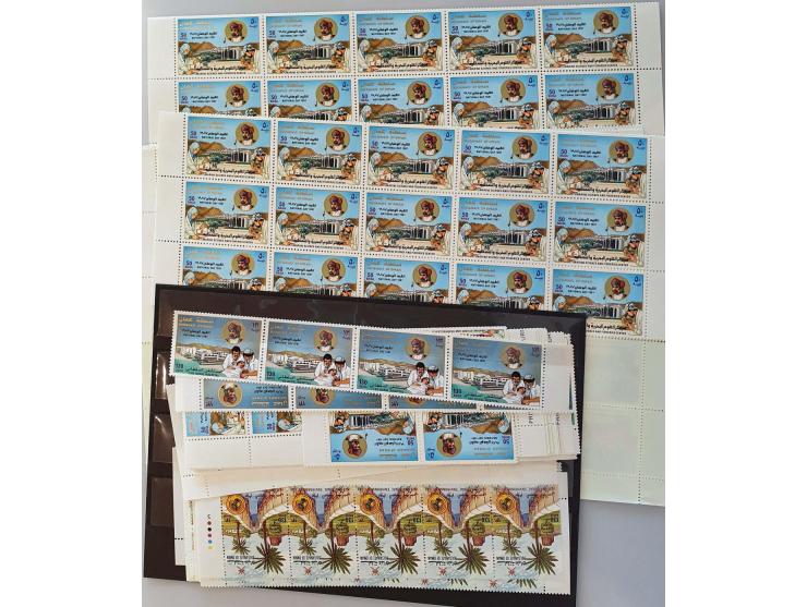 stock 1986-1987 ** in complete sheets and sheet parts