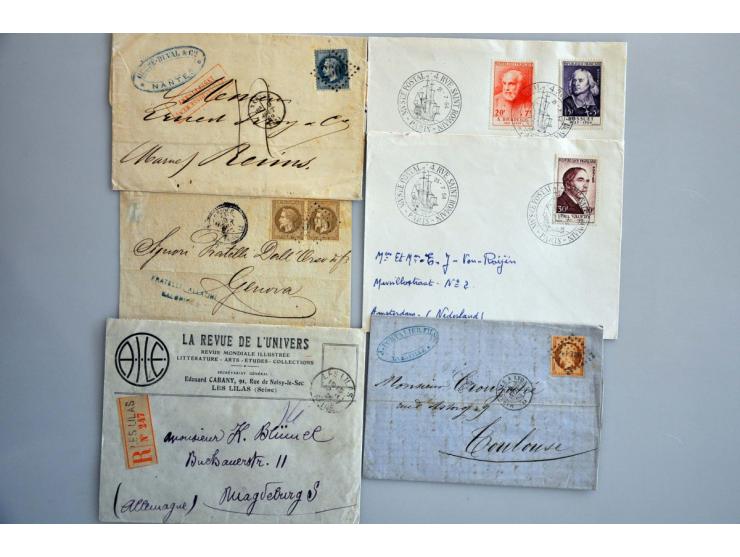 and Colonies 65 letters and cards including classics and cancellations