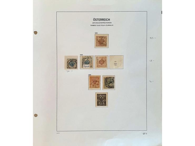 collection 1850-1983 used and */** with better material a.o. Rotary and Birds ** in Davo album
