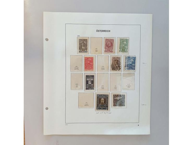 collection 1850-1983 used and */** with better material a.o. Rotary and Birds ** in Davo album