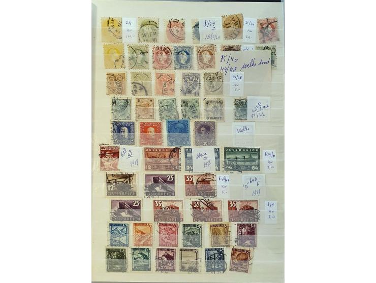 including better classics, Levant, Feldpost, Local issues etc. in 4 stockbooks and folder