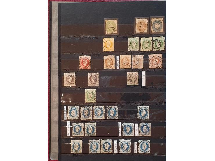 including Lombardy, Levant, Bosnia etc. mainly used in stockbook