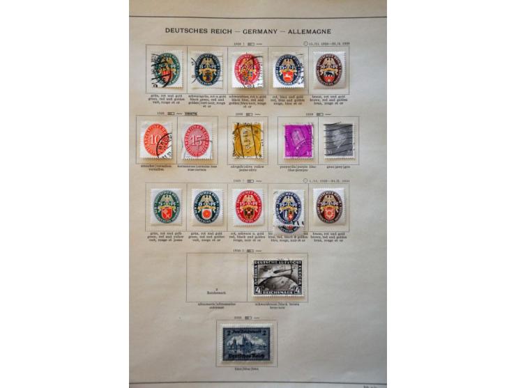 collection used and * with better material including Zeppelins, Wagner etc. in Schaubek binder