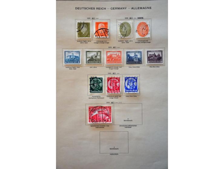 collection used and * with better material including Zeppelins, Wagner etc. in Schaubek binder