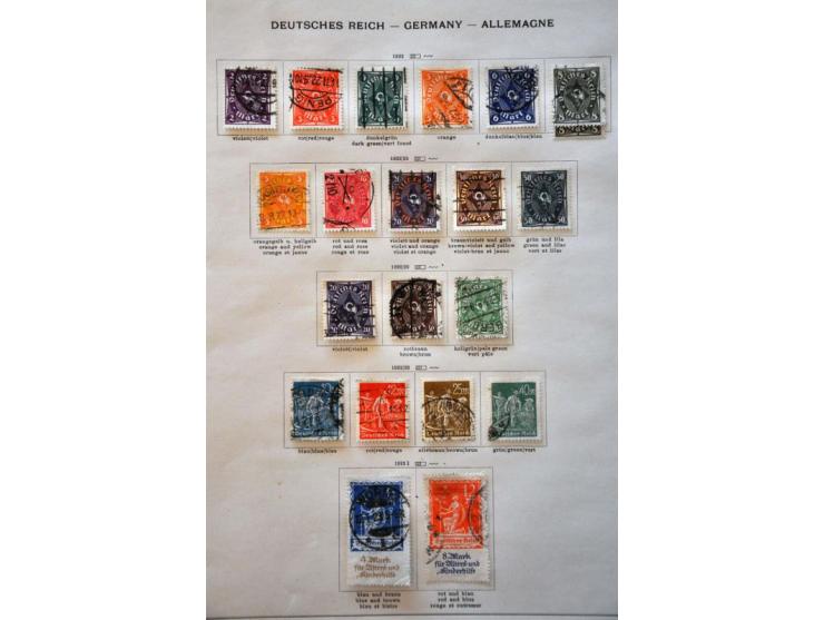 collection used and * with better material including Zeppelins, Wagner etc. in Schaubek binder
