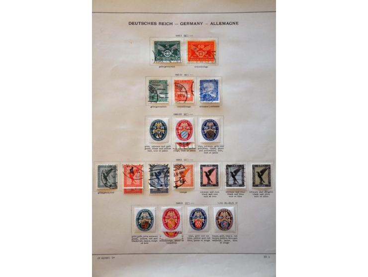 collection used and * with better material including Zeppelins, Wagner etc. in Schaubek binder
