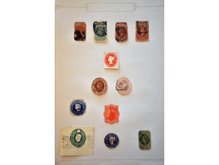 collection 1840-1965 mainly used, including many better ex. (Mulready letter sheets 1d. and 2d. both unused, penny black 6x, 