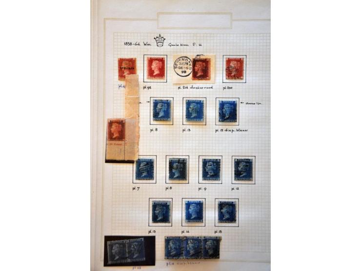 collection 1840-1965 mainly used, including many better ex. (Mulready letter sheets 1d. and 2d. both unused, penny black 6x, 