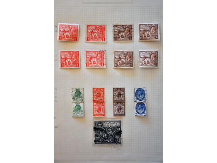 collection 1840-1965 mainly used, including many better ex. (Mulready letter sheets 1d. and 2d. both unused, penny black 6x, 