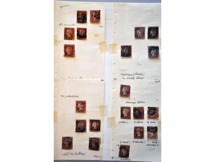 collection 1840-1965 mainly used, including many better ex. (Mulready letter sheets 1d. and 2d. both unused, penny black 6x, 