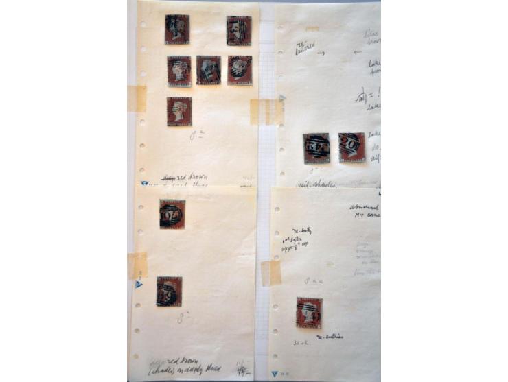 collection 1840-1965 mainly used, including many better ex. (Mulready letter sheets 1d. and 2d. both unused, penny black 6x, 