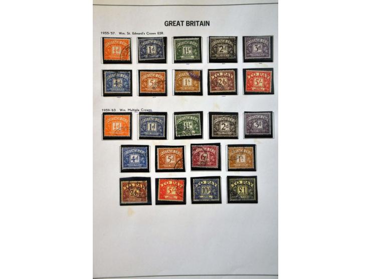 collection 1840-1983 used later */** with many better ex. (SG 55, 57, 60, 127 pl 2, 121,128,134,135, 185, 212 Specimen), post