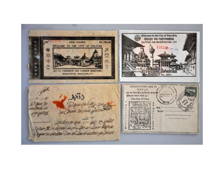 remainder of the collection with revenue documentary stamps, message from supreme court (1927) etc.